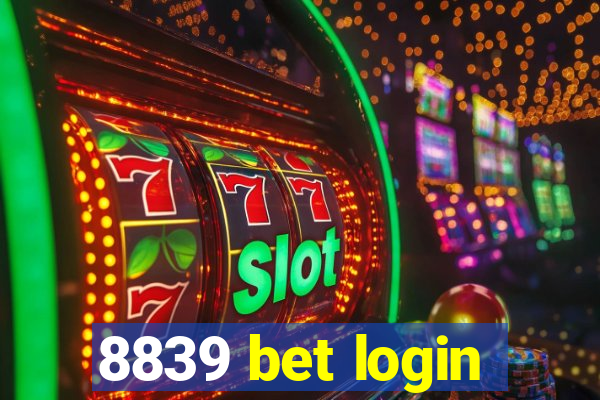 8839 bet login